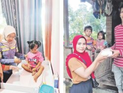 Hasil Menggembirakan, Program Pencegahan Stunting BUMA di Kampung Maluang