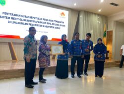 Pemkab Berau Peroleh Predikat Baik dalam Penerapan Sistem Merit