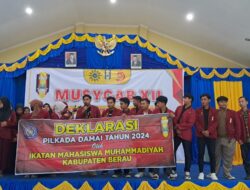 Musycab XII Universitas Muhammadiyah Deklarasikan Pilkada Damai 2024