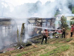 3 Ruang Kelas Hangus Terbakar