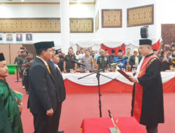 Pimpinan DPRD Berau Resmi Dilantik