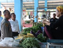 Kapolres Malinau Sidak Pedagang Pasar