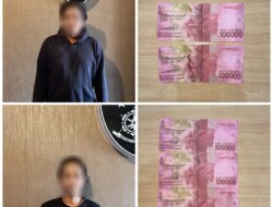 Dua Pengedar Uang Palsu Ditangkap