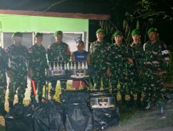 Satgas Pamtas Gagalkan Penyelundupan Miras