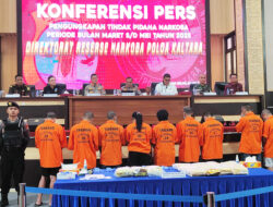 Polda Gagalkan Peredaran 14,9 Kg Sabu