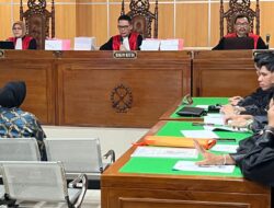 Sidang Dugaan Suap Dayang Donna Walfiaries Tania,Terkait Izin Usaha Pertambangan (IUP) Digelar