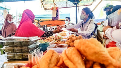 Pasar Ramadan Masjid Agung Baitul Hikmah Kembali Digelar, 39 Lapak UMKM Terisi Penuh