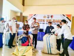 Polda Bongkar Jaringan Pemasok Pakaian Bekas asal Malaysia, yang masuk ke Kabupaten Bulungan
