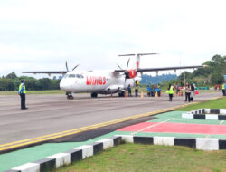 Maskapai Wings Air Kembali Membuka Rute Tanjung Selor–Balikpapan dengan Menggunakan Pesawat Jenis ATR72