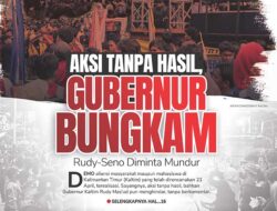 Aksi Tanpa Hasil, Gubernur Kaltim Rudy Mas’ud pun menghindar, tanpa berkomentar