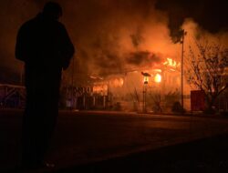 Kantor Bupati Bulungan Terbakar, Penyebab Belum Diketahui