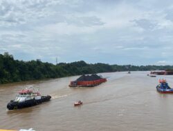 Proyek Tambat Tongkang Sungai Mahakam Terhambat Karena Pusat