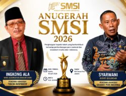 Bupati Bulungan dan Wagub Kaltara Raih Penghargaan SMSI