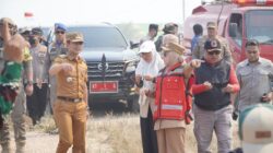 Karhutla Kelay Meluas, Bupati Sri Juniarsih Ingatkan Bahaya Pembakaran Lahan