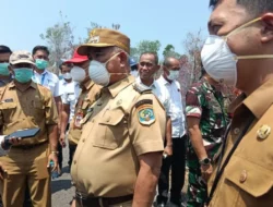 Akses Utama ke Amal Ditutup Sementara, Imbas Batu Bara Terbakar di Bawah Badan Jalan 
