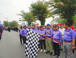 Ribuan Warga Ikuti Jalan Sehat, Gubernur Ajak Jaga Kerukunan Kaltara