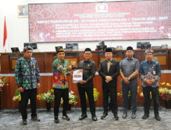 Sekprov Sampaikan Nota Keuangan Rancangan Perubahan APBD Kaltara