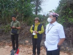 Gubernur Tinjau Penanganan Karhutla di KM 12 Desa Gunung Sari